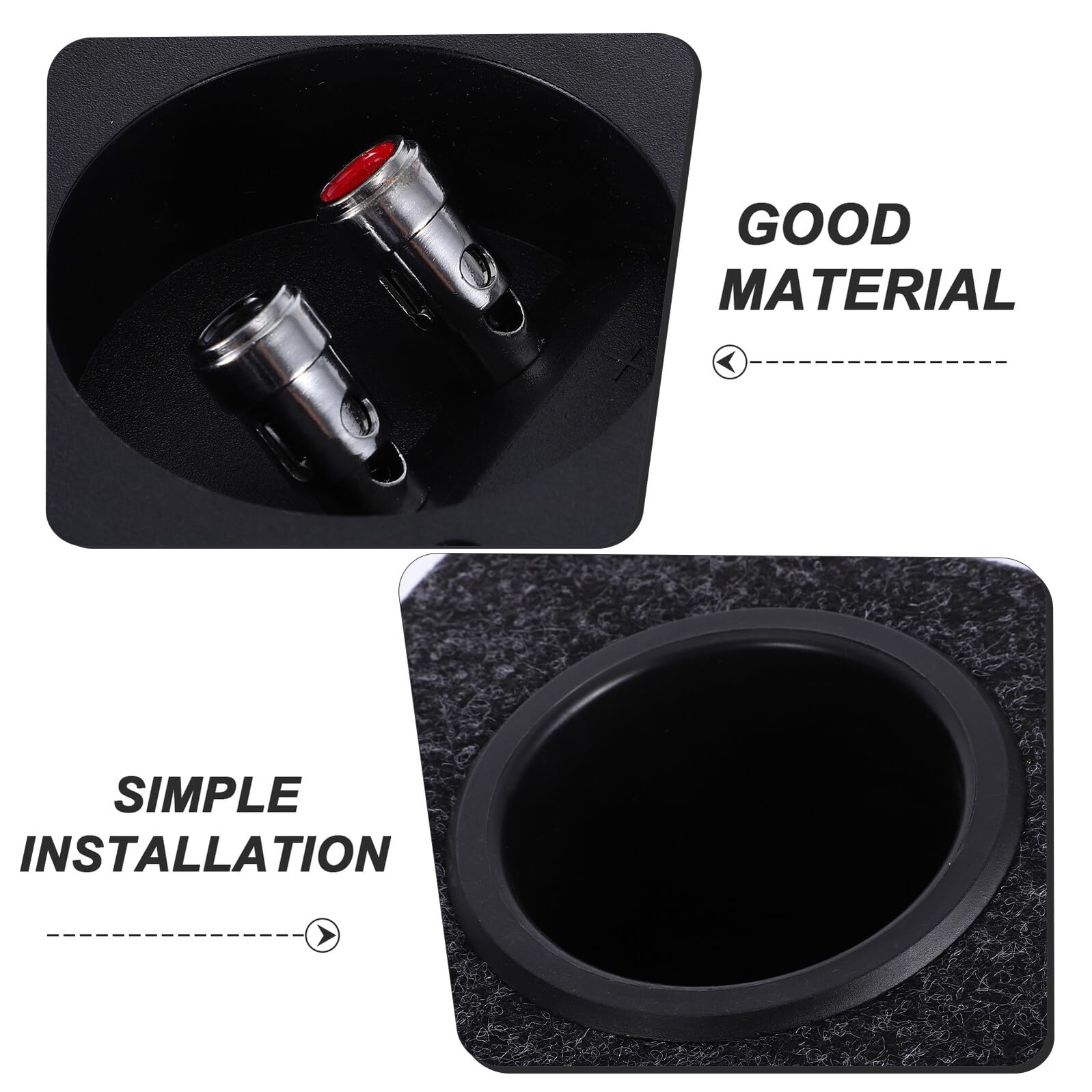 SHINEOFI Caja para Subwoofer de Coche de Subwoofer Activo Coche Caja Wofer para Vehículo
