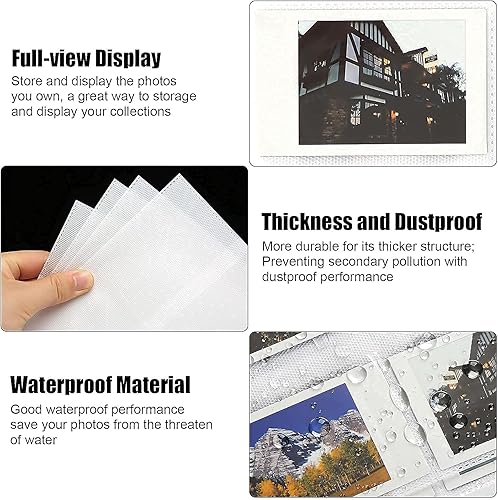 Miniatura 8 de Paquete de 256 bolsillos para Fujifilm Instax Mini LiPlay 11 90 70 50S 26 25 9 8+ 8 7S Impresora de cámara instantánea/Mini Link SP-1, Polaroid Snap