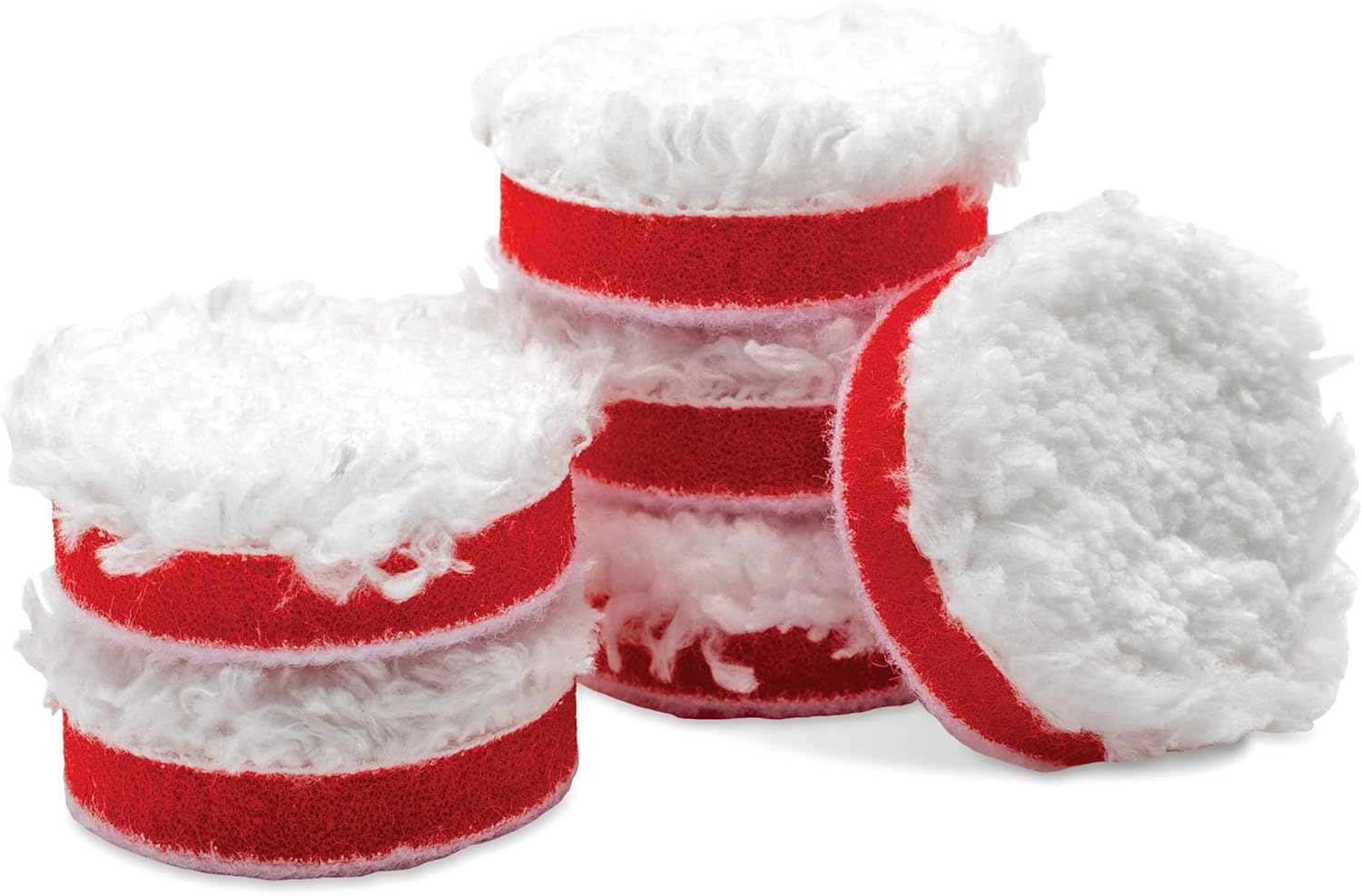 Griot's Garage BOSS 1” Microfiber Pads for Car Polishing and Detailing, Buffing Pads for Moderate and Severe Scratch Removal, Set of 6