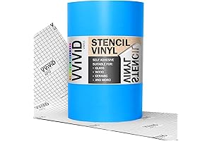 VViViD Stencil Vinyl Tape for Enhanced Stenciling Workflows (12" x 6ft)