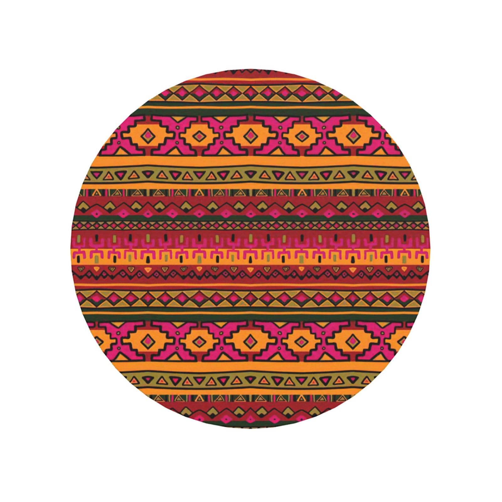 Mexican Folk Art Boho Print Refrigerator Magnet,Magnets For Refrigerator Decoration, Kitchen, Office, Wall
