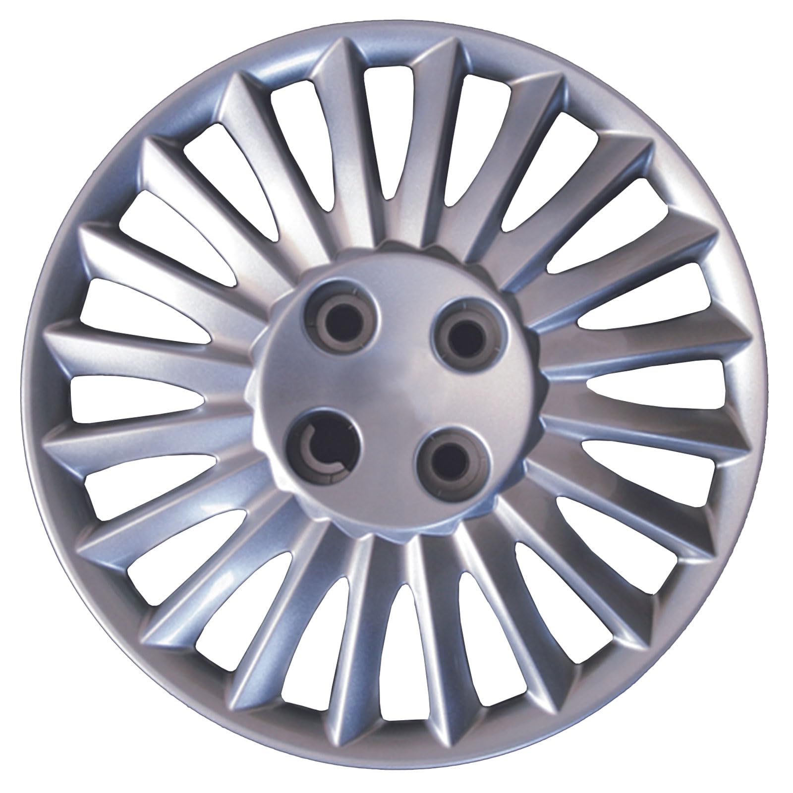 SERIE KIT 4 COPPE RUOTA COPRICERCHI DA 15" POLLICI COMPATIBILI PER GRANDE PUNTO DAL 2005 AL 2012. ARTICOLO NON ORIGINALE E SENZA LOGO.