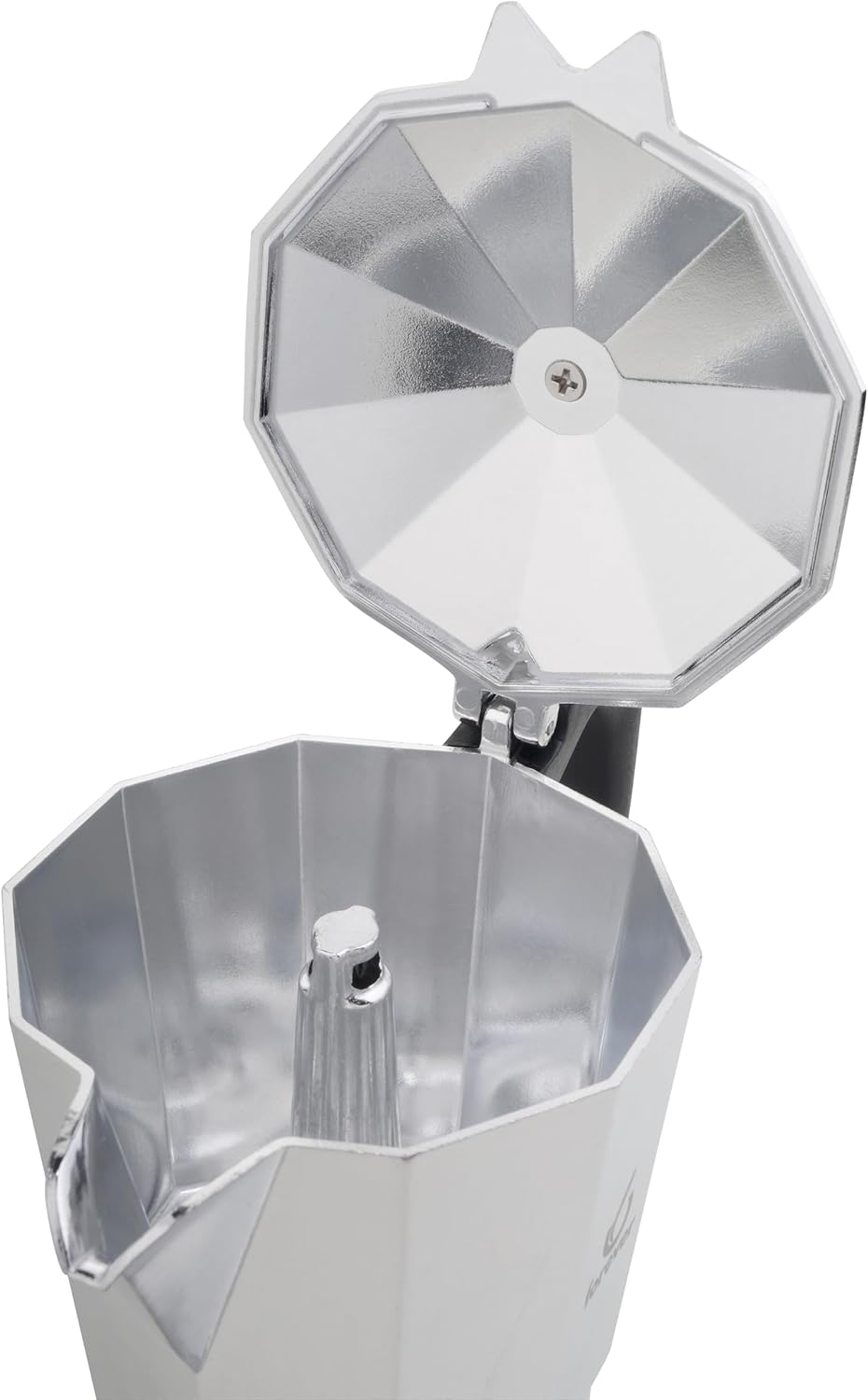 FOREVER Kaufgut FRV290615 Espresso Maker Moka Tz.9 Prestige Induction