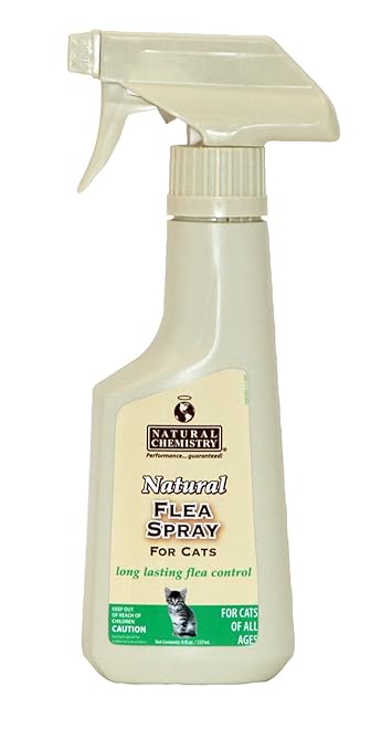 Natural Chemistry Natural Flea Spray for Cats - 8 fl oz