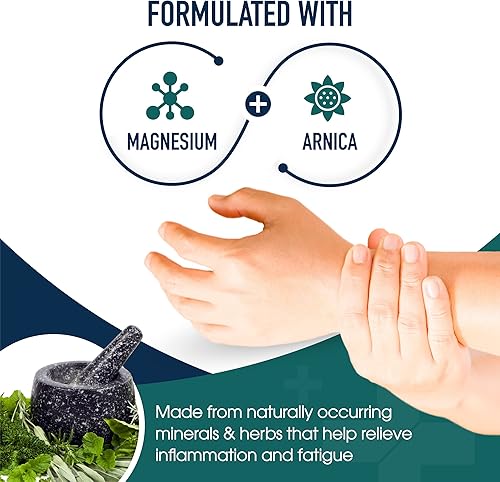 Miniatura 2 de Mars Wellness MG+ - Spray de magnesio (4 onzas) – Magnesio y árnica – Spray corporal extra fuerte – para dolores corporales, dolores de cabeza,