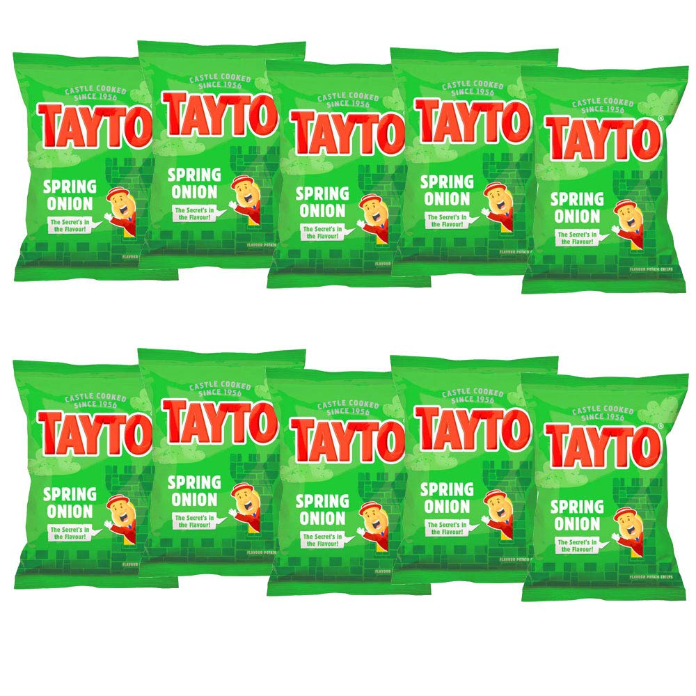 Tayto Spring Onion (10 x 25g Bags)