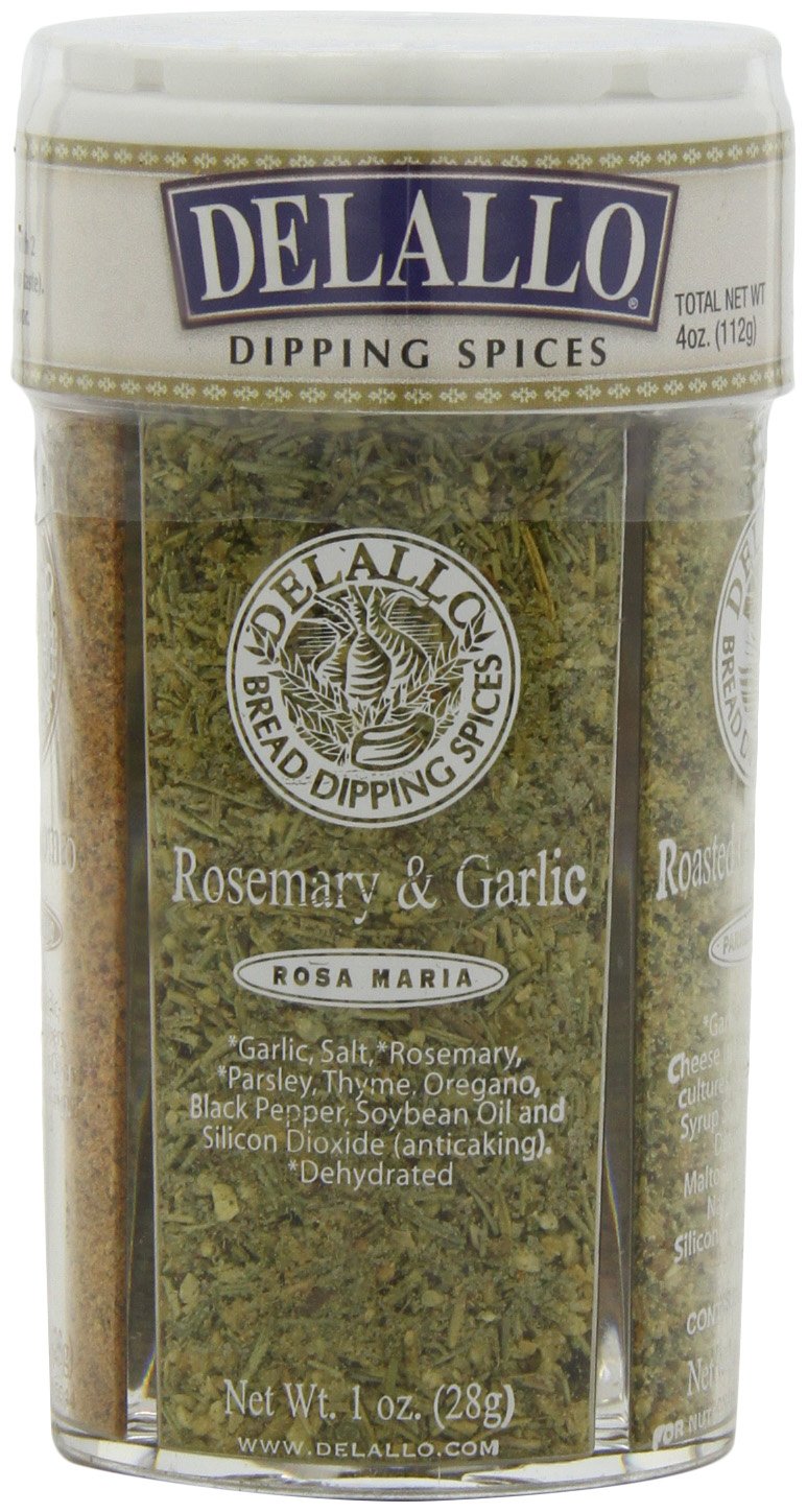 DeLallo Dipping Seasoning Spices, 4-Ounce Unit (Pack of 3)