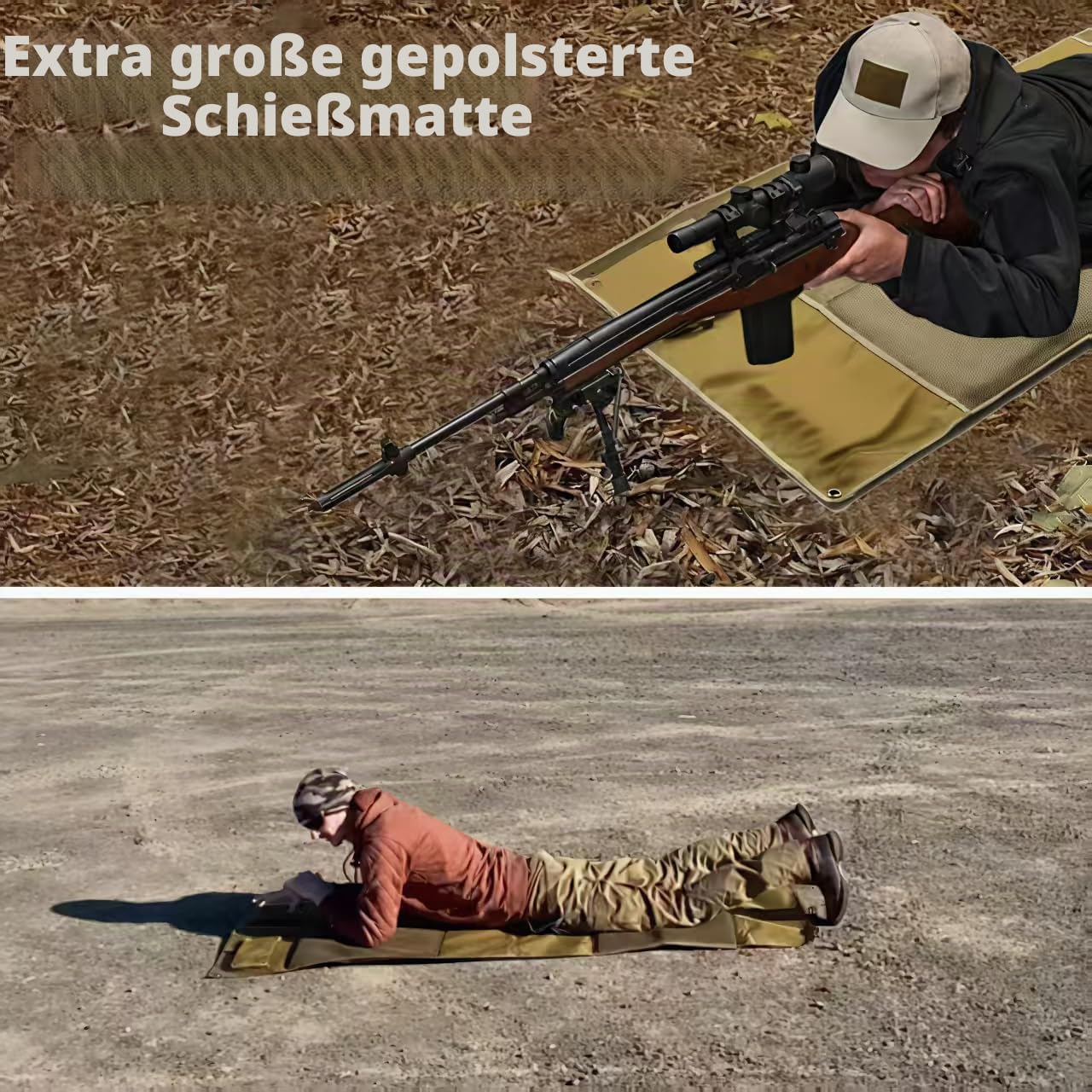 Schießmatte, extra groß, langlebig, Schießmatten, gepolstert, Jagdzubehör für die Jagd