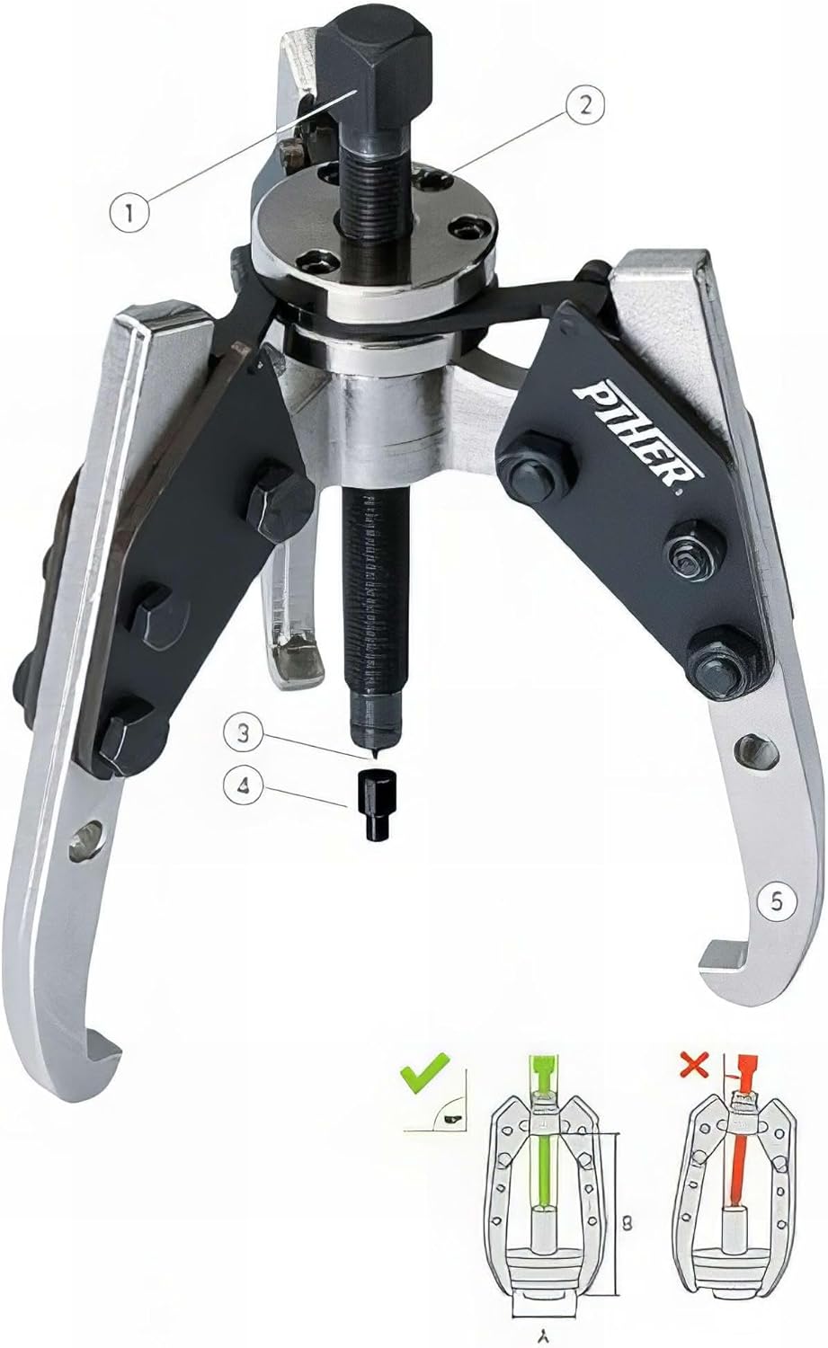 Extractor AUTOCENTRANTE 10 TN