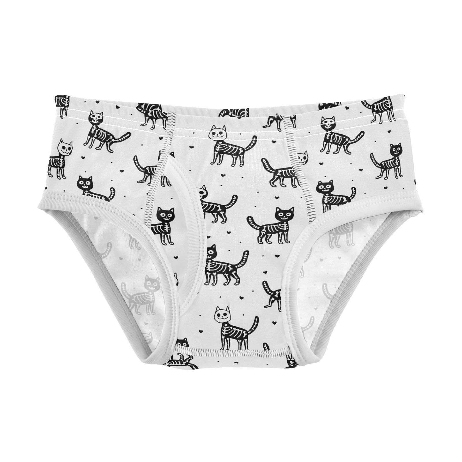 senya Baby Toddler Boys Underwear Kids Exclusive Boxer Briefs Comfort 2T Skull Cat Love