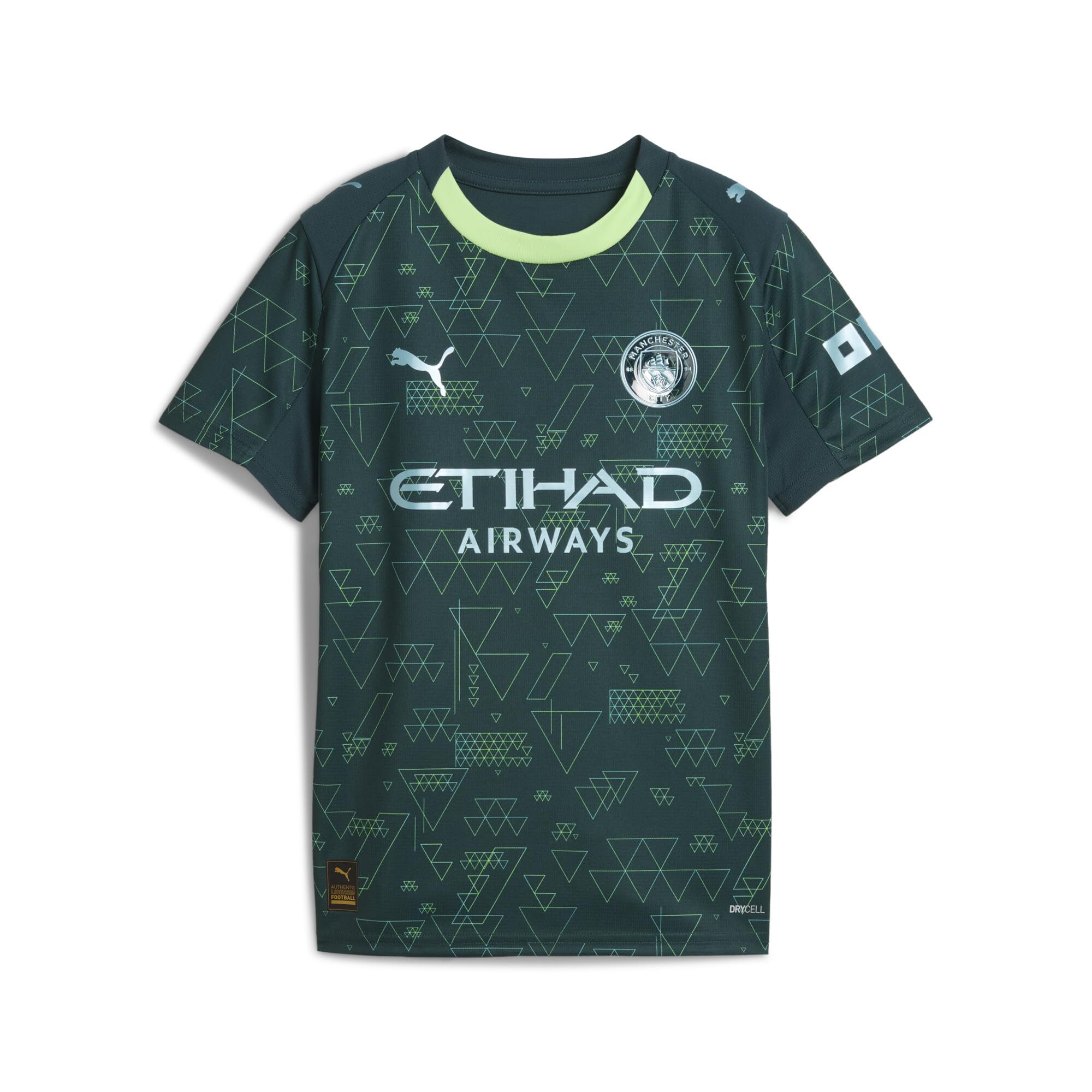 Puma Junior Manchester City 25/26 4Th Replica Shirt - Green