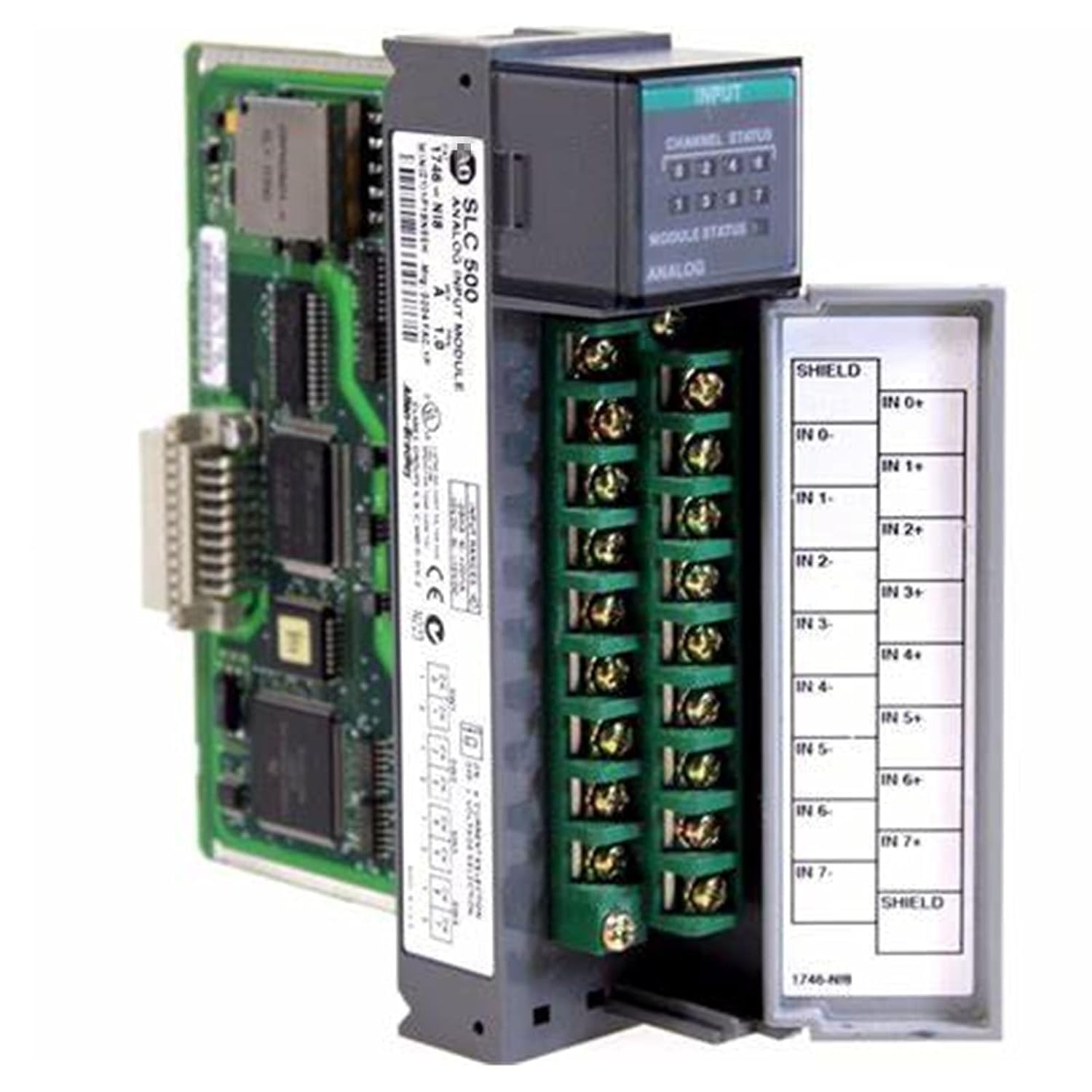 1746-NI8 SLC 500 Analog Input Module PLC Sealed in Box 1 Year Warranty