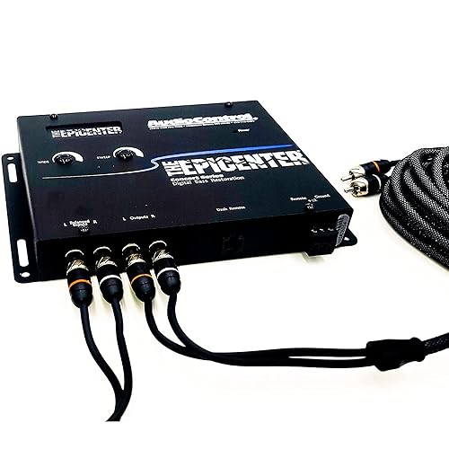 Miniatura 8 de Elite Audio, Kit de cableado de amplificador y combo de epicentro, 2000 vatios de potencia máxima, procesador de graves epicentro con perilla de
