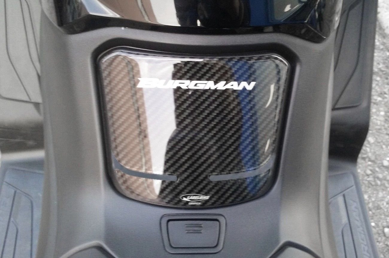 labelbike - 3D Sticker Decoration and Protection in Resin Tank Door Motorcycle Scooter compatible with BURGMAN 400 2017-2025