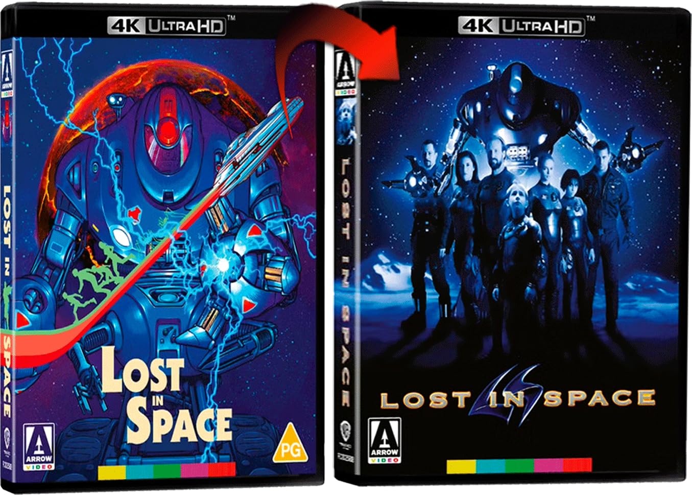 Lost in Space (Limited Edition, Reversible cover) [4K Ultra HD] [Region Free]