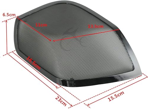 Miniatura 2 de TCT-MT - Tapas de alforja dura extendida de 5 pulgadas con altavoces de 5 x 7 pulgadas, compatibles con Harley 1993-2013 Touring modelos FLT, FLHT,