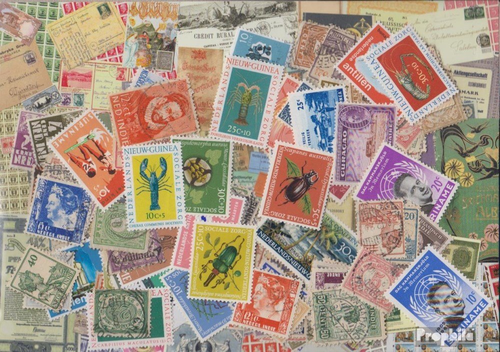 Prophila Collection Niederlande 50 Verschiedene Briefmarken | Sammler-Set, Ungesucht & Original