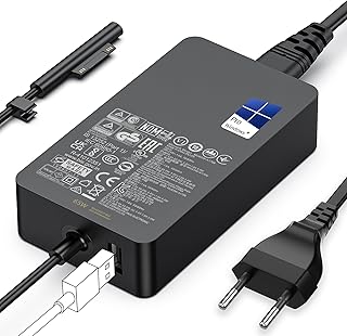 Sponsored Ad – Microsoft Surface Charger, 65W Surface Charger for Surface Pro 3/4/5/6/7/7+/8/9, Surface Laptop 1/2/3/4/5/...