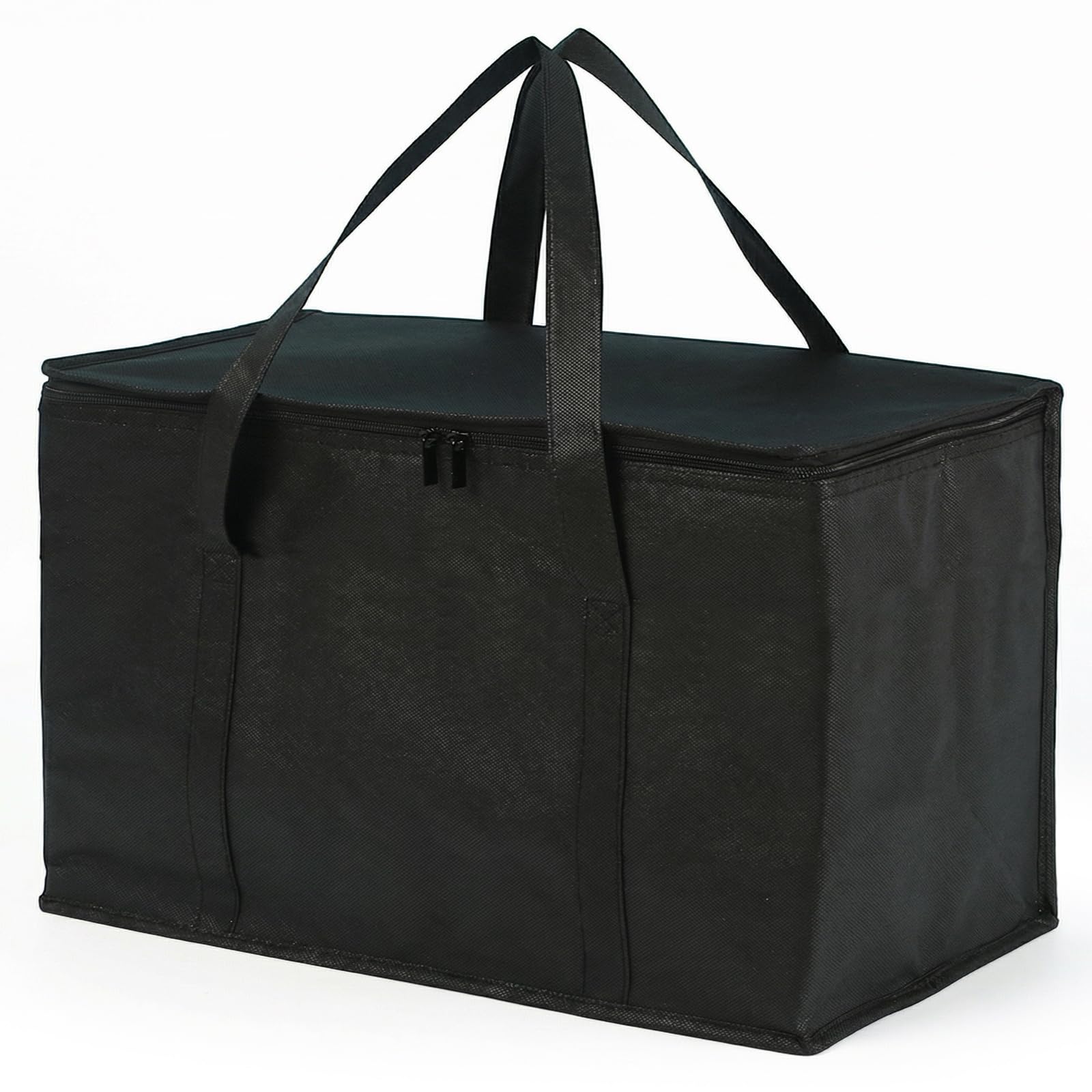 67L Insulated Food Delivery Bag - Extra Large Cooler Bag for frozen & Hot Food Delivery, Waterproof Folding Thermal Bags Cool Shopping Bag for Camping Picnic Outdoor BBQ