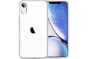 JJGoo Compatible with iPhone XR Case, Slim XR Case, Clear Shockproof Bumper