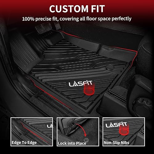 Miniatura 2 de LASFIT Alfombrillas aptas para Ford Escape (no aptas para híbrido) 2023 2022 2021 2020 para todo tipo de clima