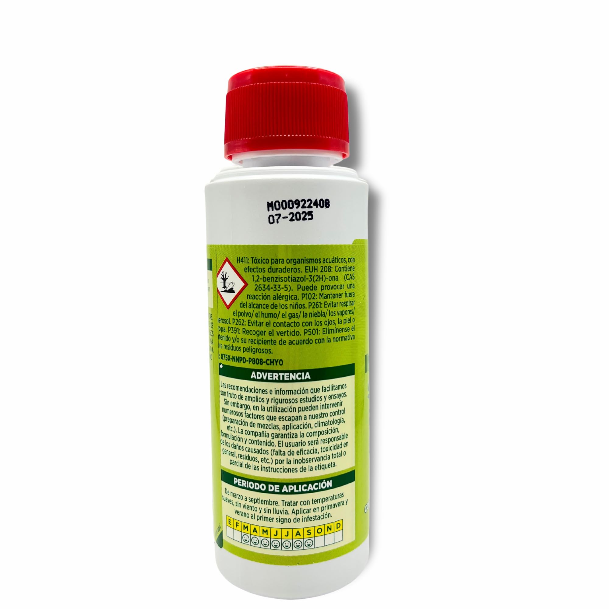 Insecticida Polivalente Sistémico 100 ml Polysect MUY EFICAZ | Contra Pulgones, Cochinillas, Mosca Blanca, Trips y Orugas | Preventivo y Curativo en Huerta, Frutales y Ornamentales | Nexum Market