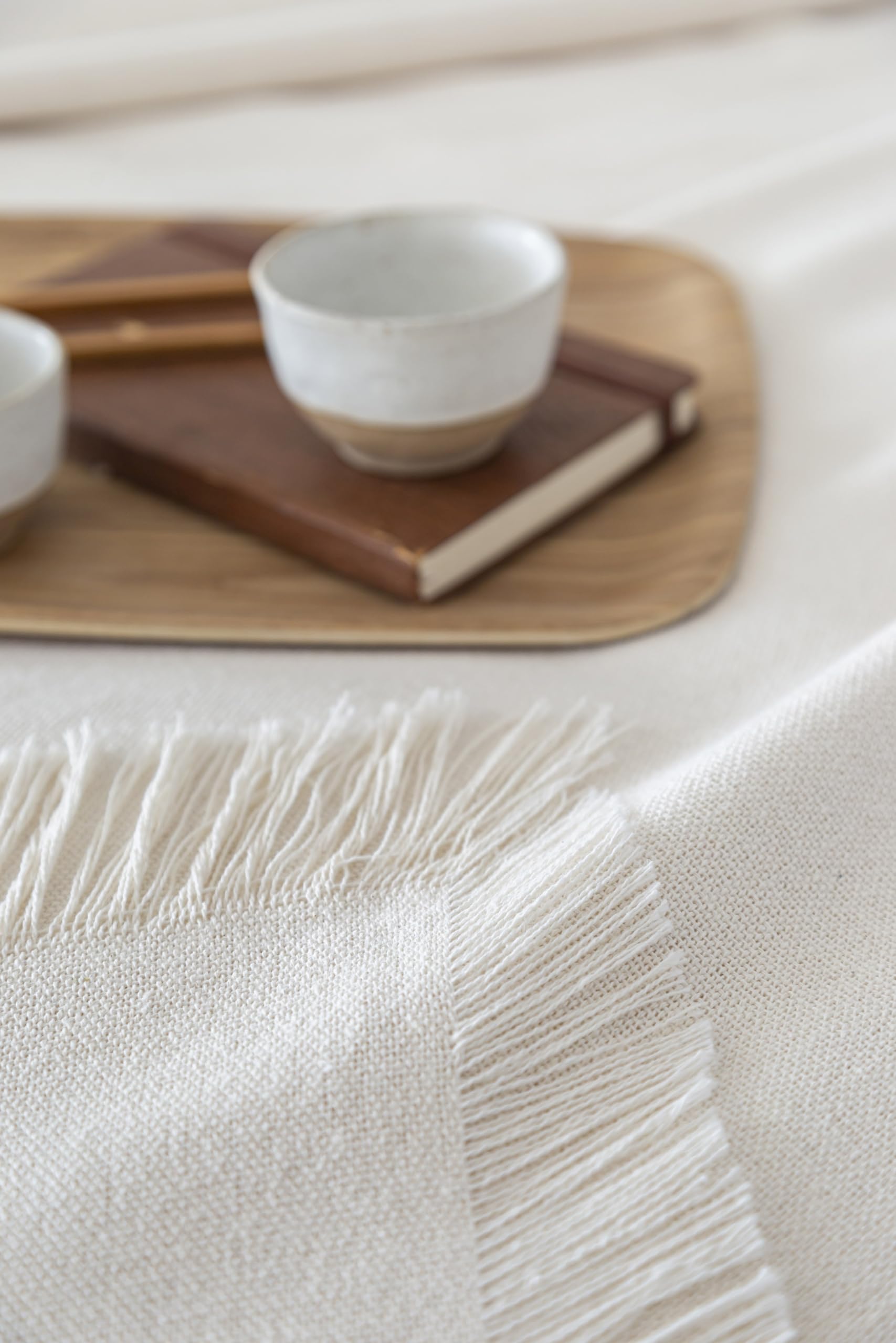 Todocama - Copriletto multiuso per divano, coperta in pile, plaid per letto, copriletto, copriletto, copriletto, copriletto, jarapas, prodotto in Spagna, classico. (180 x 260 cm, panna)