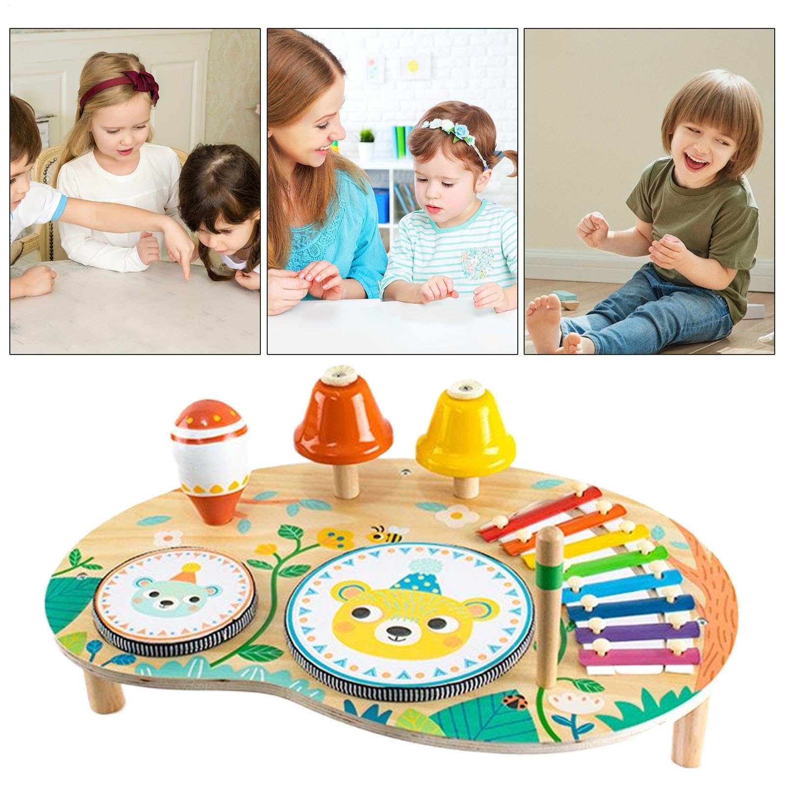 Tavolo Attività Centro Giochi, Tavolo Attività Musicale in Legno