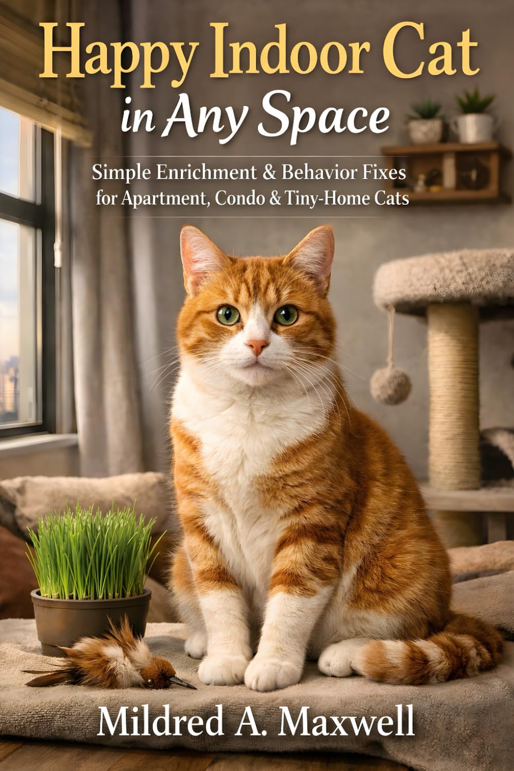 Happy Indoor Cat in Any Space: Simple Enrichment & Behavior Fixes for Apartment, Condo & Tiny-Home Cats