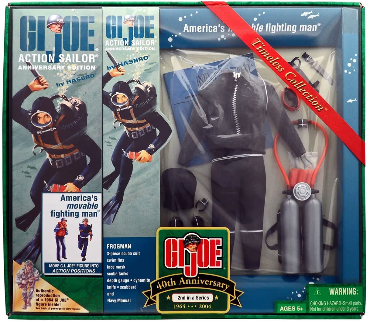 GI Joe 40th Anniversary Action Sailor [Frogman] Set #2