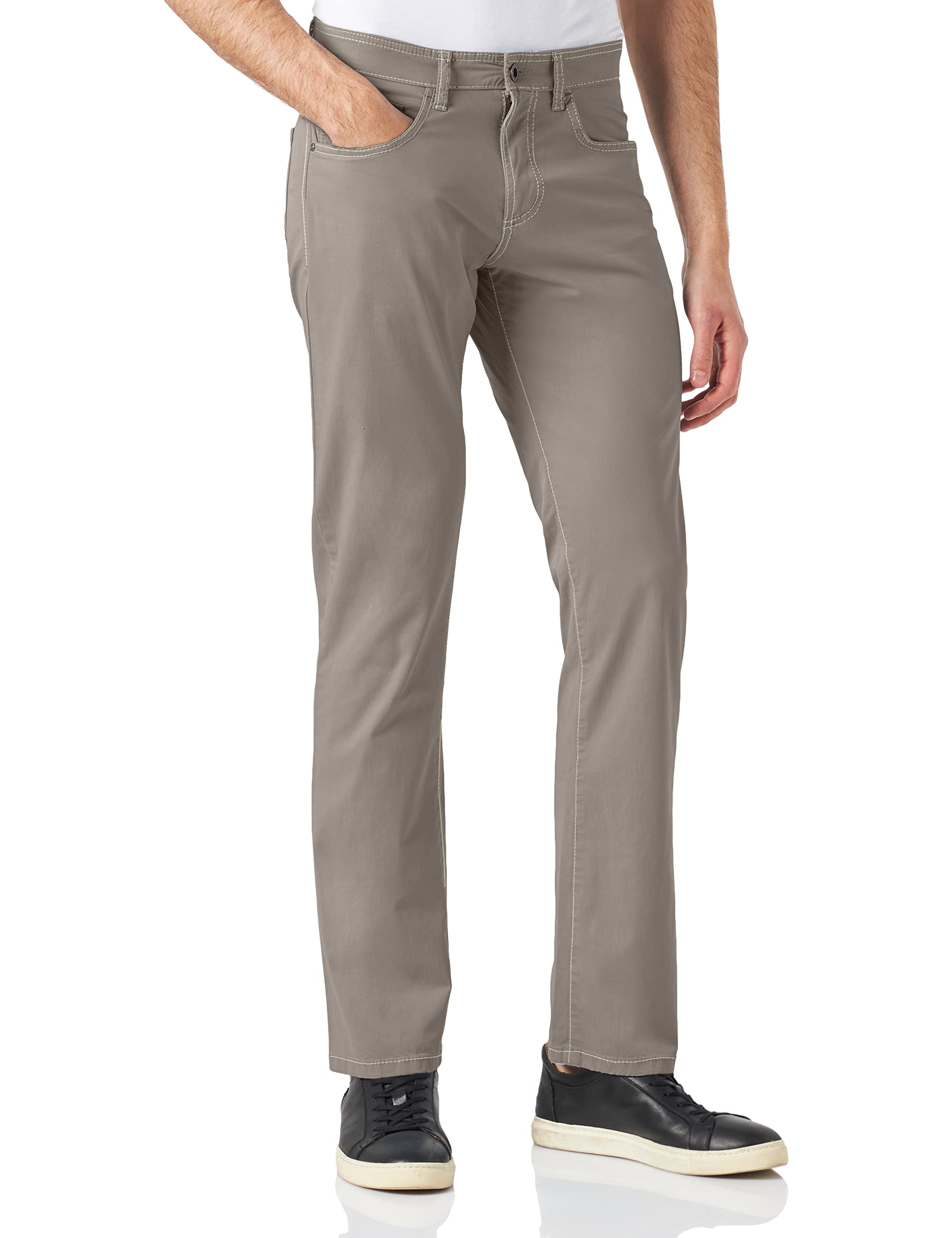 Camel Active Herren 5-Pocket Woodstock Bootcut Jeans, Grau (Grey 06), W42/L34 (Herstellergröße: 42/34)