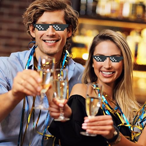 Miniatura 5 de Anteojos de sol pixelados para fiesta Thug Life