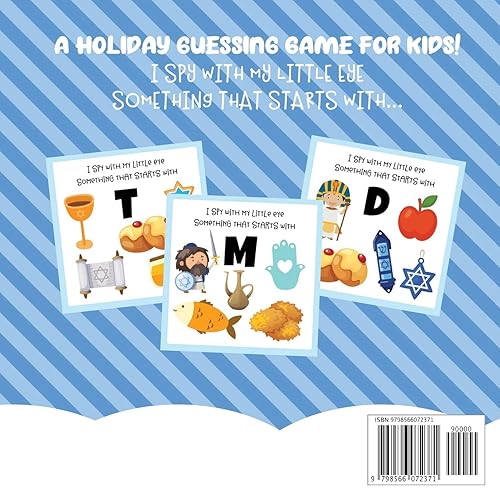 Miniatura 2 de I Spy Hanukkah Book for Kids A Fun Guessing Game Book for Little Kids Ages 2-5 and all ages - A Great Chanukah gift for Kids and Toddlers