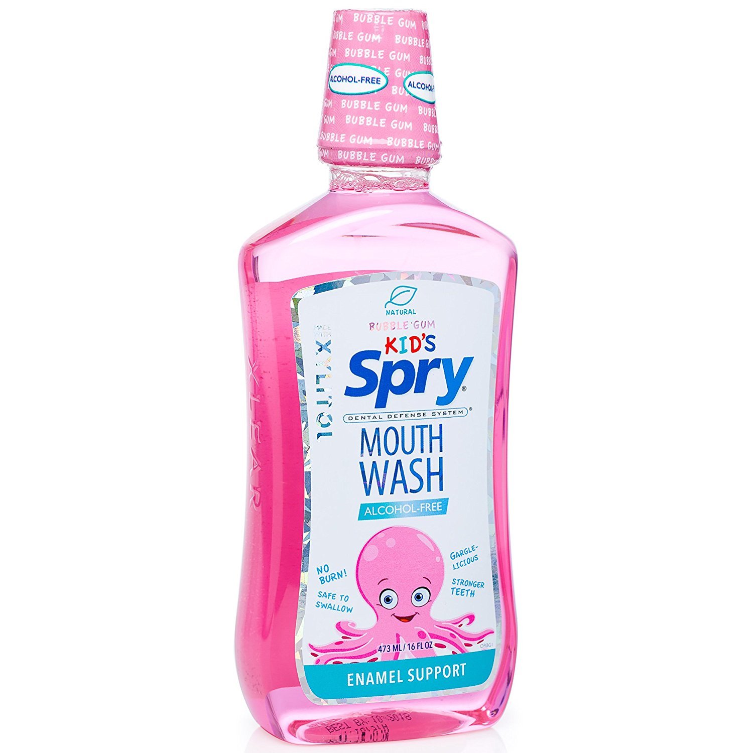 Buy Spry Kid's AlcoholFree Xylitol Mouthwash, Natural Bubble Gum 16