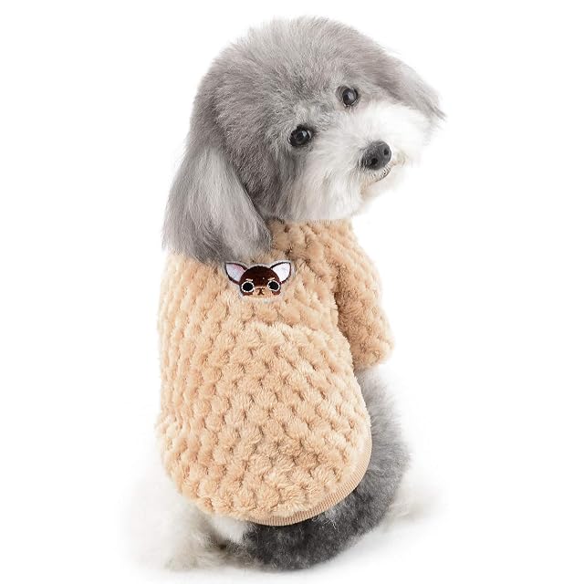 Foto 8 de 8 de ZUNEA Suéter para Perros Pequeños Invierno Cálido Abrigo Jersey Forro Polar Muy Suave Ropa Mascotas Cachorros…