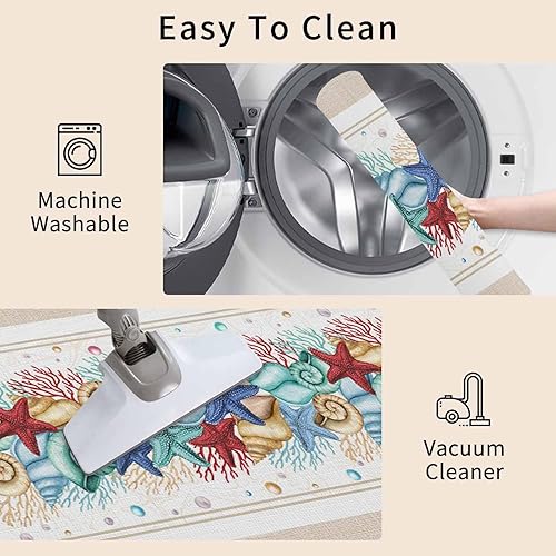 Vista 115 de Tapete de Feliz Navidad, tapete antideslizante para puerta delantera, baño, cocina, dormitorio, patio, entrada, 16 x 24 pulgadas, rojo, negro y verde