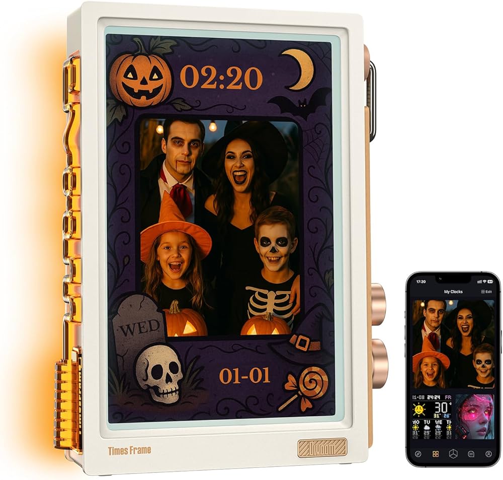 Divoom Times Frame デジタルフォトフレーム Divoom Times Frame Digital Picture Frames