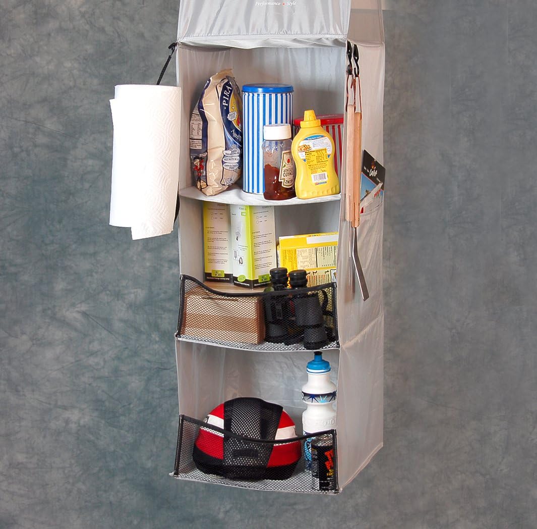 Carefree 907100 Light Gray 54" x 14" x 14" Nylon RV Awning Storage Locker