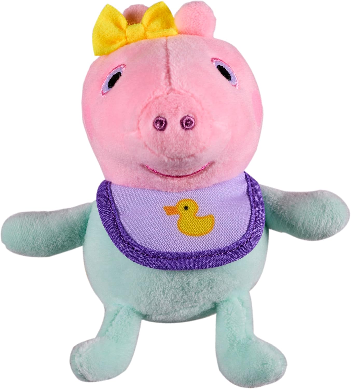 Peppa Pig 2-Pack Plsuhies - Peppa with Baby Sister Evie - Stuffed Animal Pre-School Toys