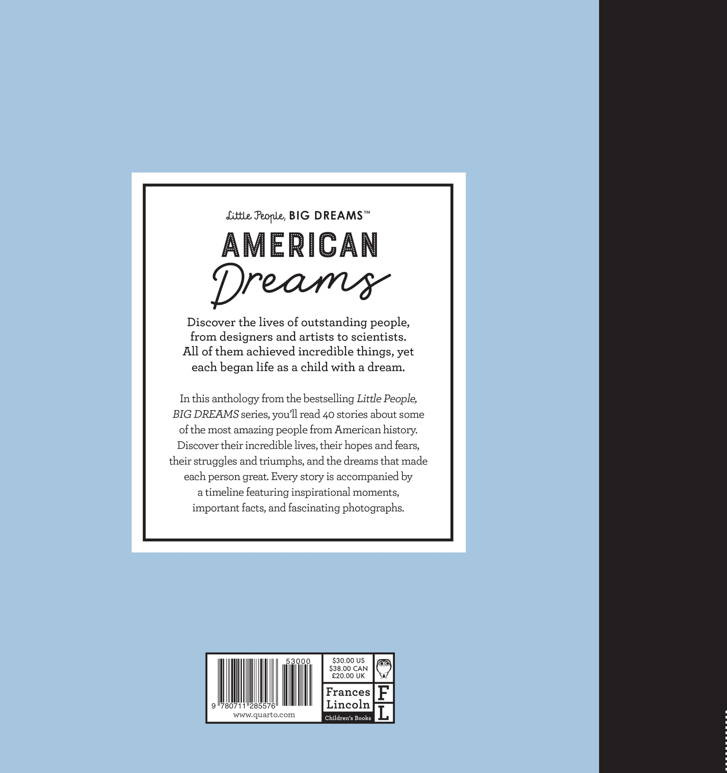 Little People, BIG DREAMS: American Dreams: A Treasury of 40 Inspiring Americans (97)