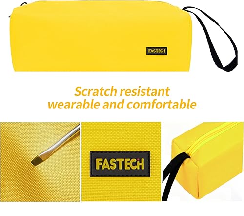 Miniatura 3 de FASTECH Paquete de 1 bolsa de herramientas con cremallera, pequeñas bolsas con cremallerabolsa de herramientas multiusos, organizador de