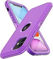 Vista 20 de Funda para iPhone 11, con protector de pantalla integrado, protección resistente contra caídas, cuerpo completo, a prueba de golpes, a prueba