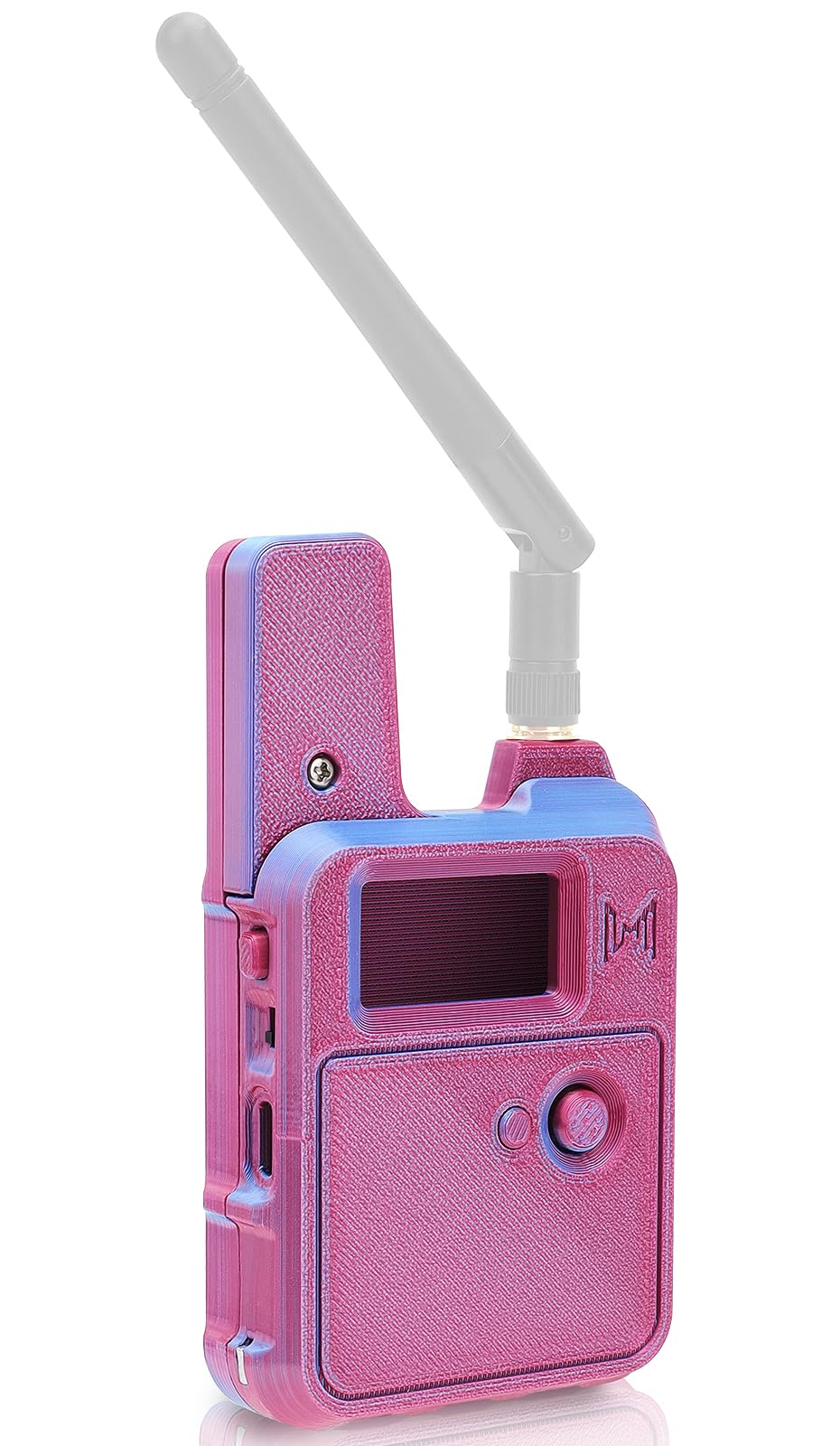 Case for Wio Tracker L1 Development Board Device Set - 3000mAh Battery GPS Module Antenna All-in Enclosure Screen Protection Shell with Type C Interface (N37 Version, Purple)