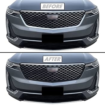 フロントグリル 黒 クローム Amazon | SlickMod クローム削除ブラックアウトビニール