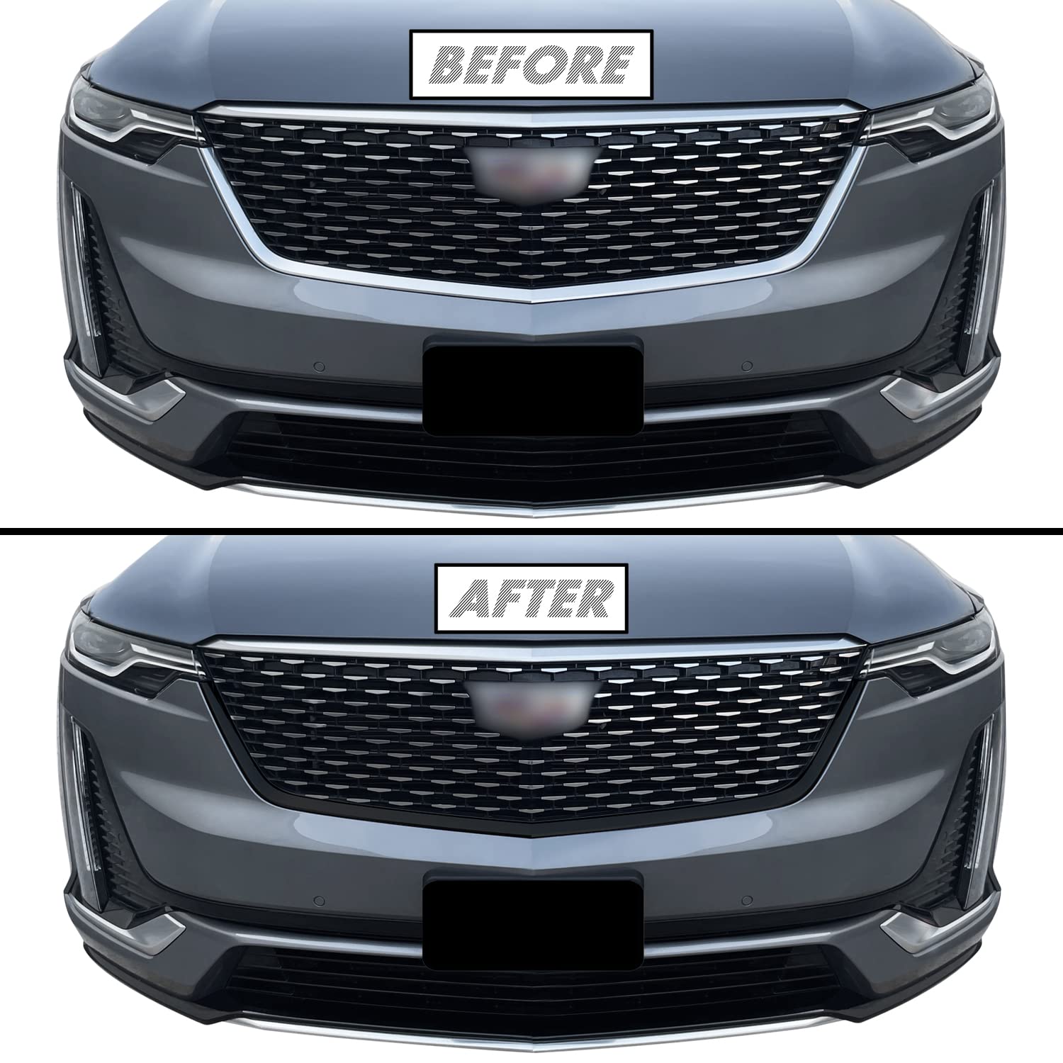 Amazon.com: SlickMod Chrome Delete Blackout Vinyl Overlay for 2020