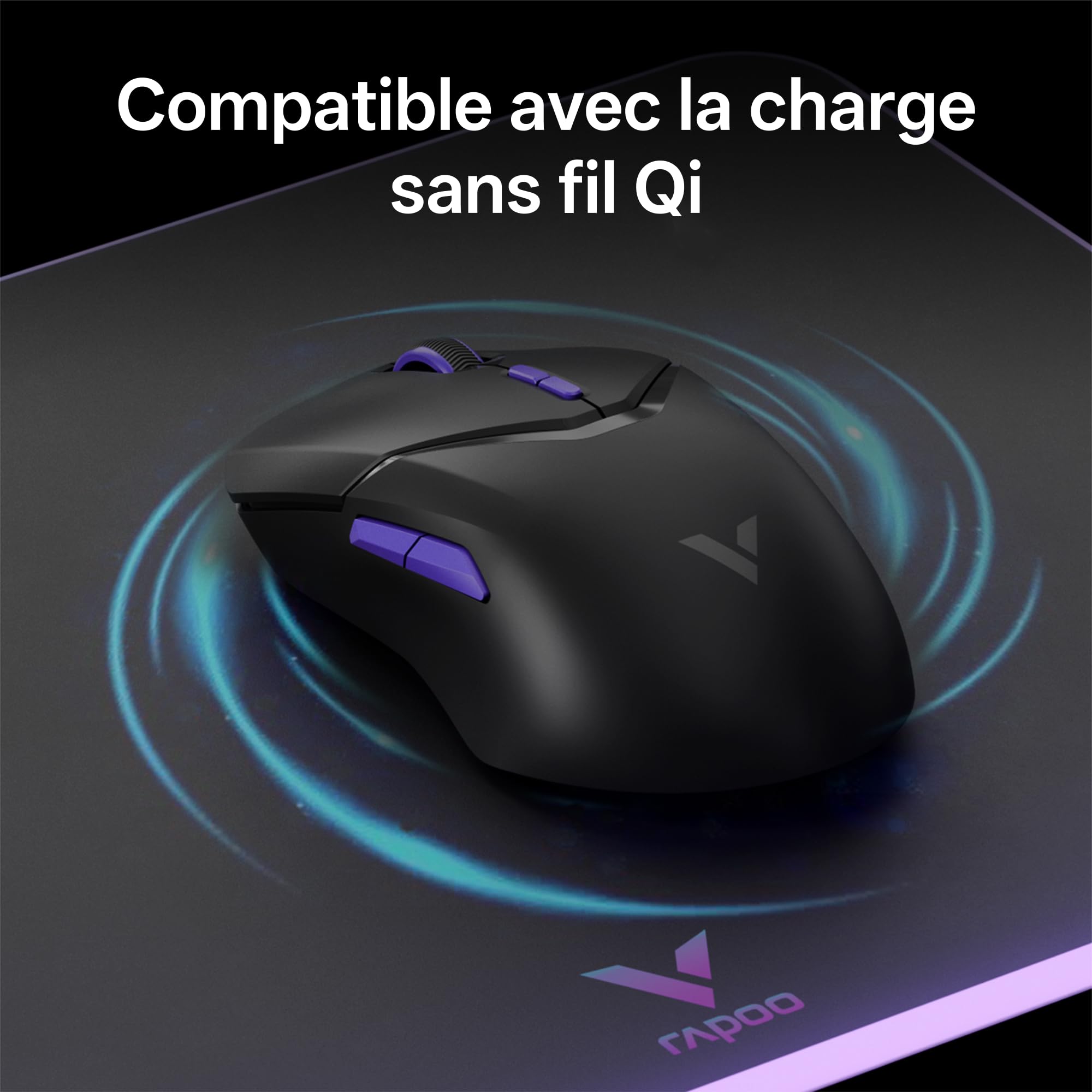 Rapoo VT9Pro 4K Souris Gamer sans Fil Ultralégère 68g, Paw 3398 26000 DPI