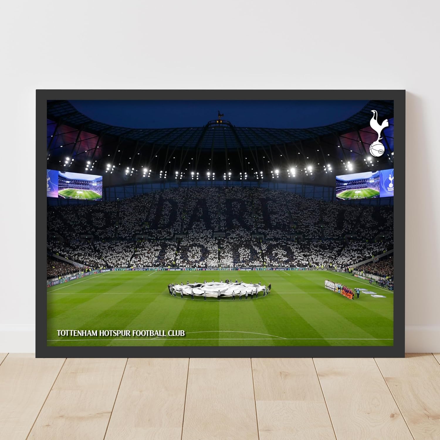 Tottenham Hotspur Print - To Dare Is To Do Stadium Poster Wall Art (42cm x 59.4cm - A2)