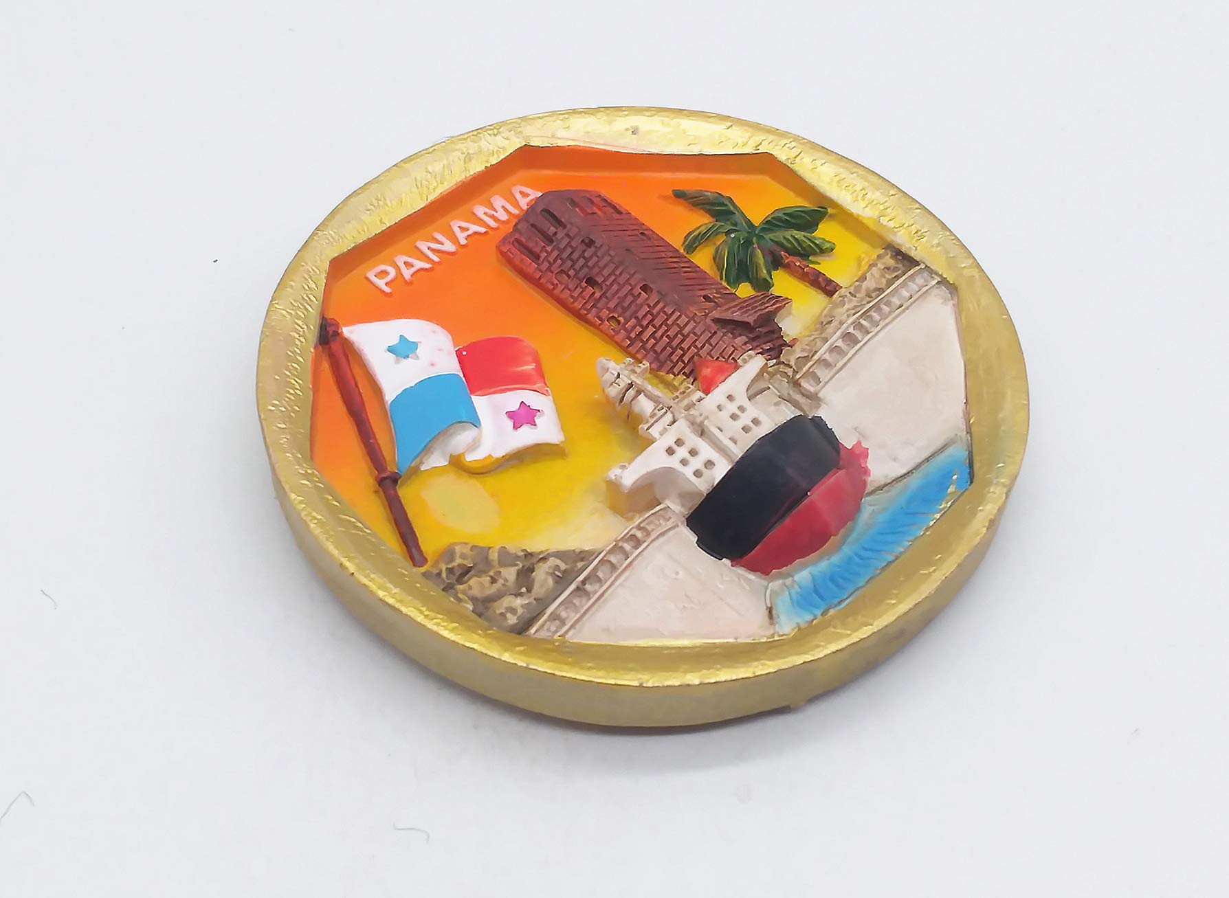 Miami Florida USA - Imanes Para Refrigerador 3D, Productos De Madera Resistentes A La Friccion Recuerdos De Viaje Decoracion Del Hogar Y La Cocina