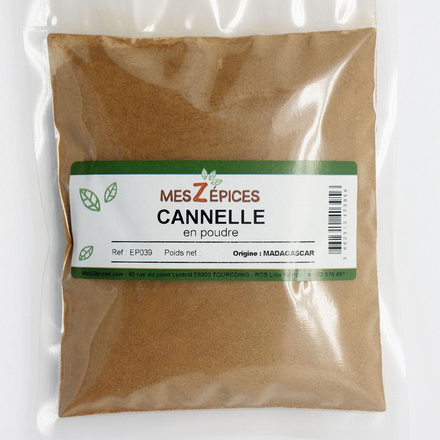 Cannelle de Madagascar en poudre - Sachet de 1 kg