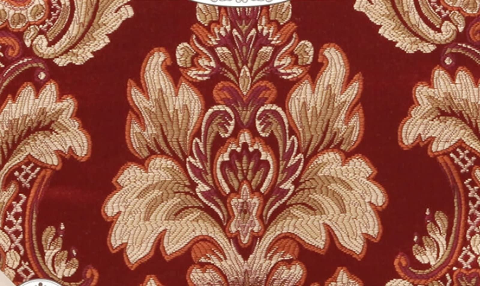 Table Runner da tavolo rosso, decorazione natalizia, con nappe, in seta, 33 x 190 cm, decorazione per tavolo di Natale